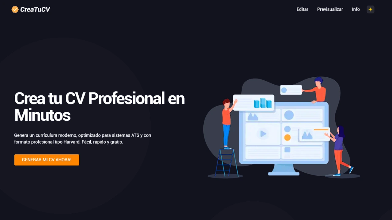 creatucv.dev - Plataforma de CV - 1