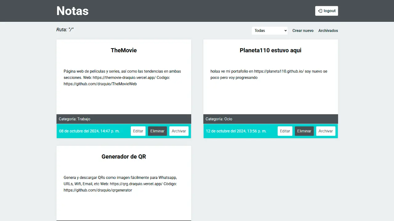 App de Notas Full Stack